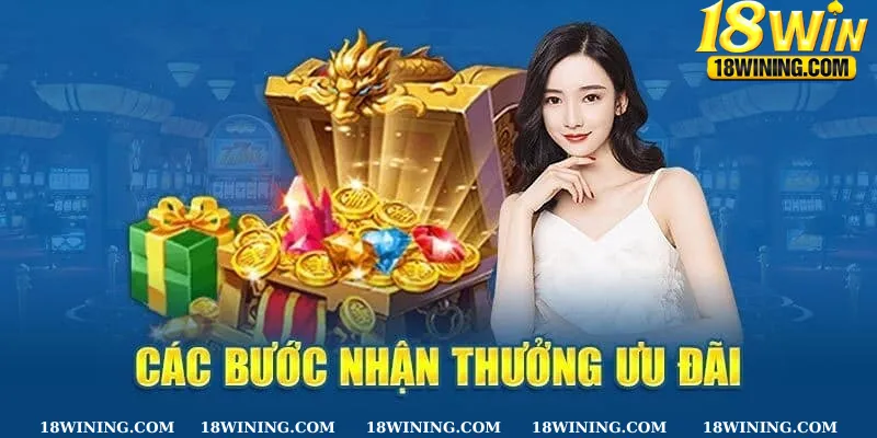 Sau khi nắm rõ đơn vị thì 18win sẽ hướng dẫn bạn từng bước tham gia ưu đãi 