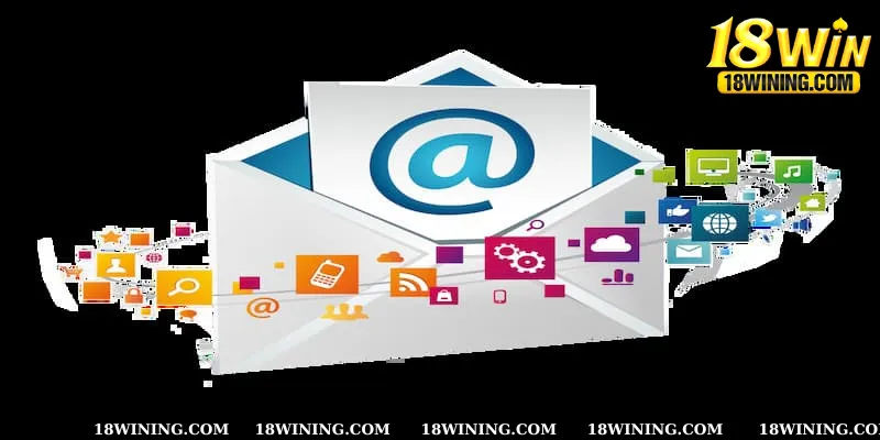   Liên hệ chúng tôi qua cách thức gửi tin nhắn lên email hệ thống 18Win